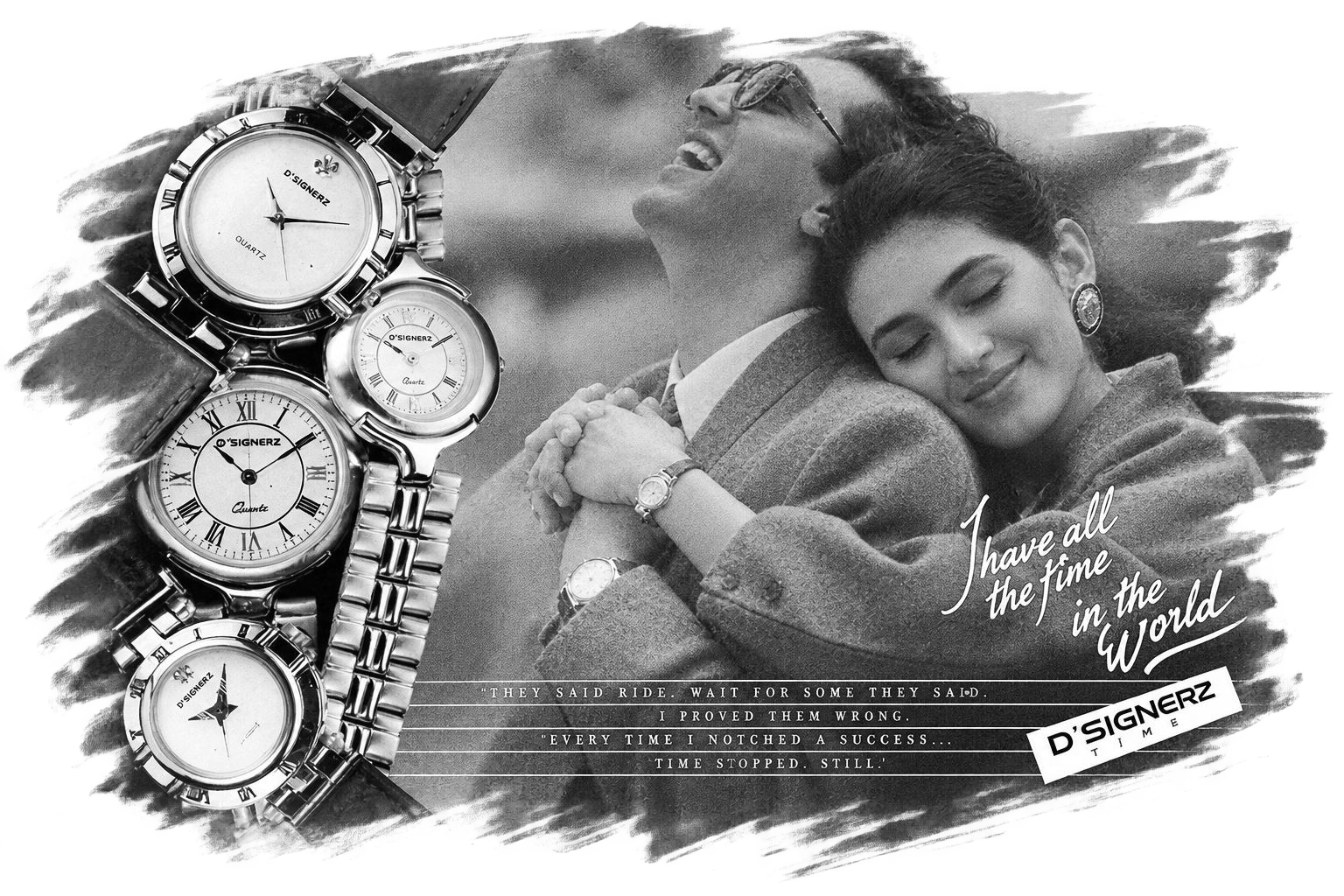 D'SIGNER Couple Vintage Ad