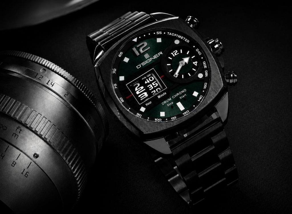 D'Signer Stratos – Green Drum Chrono