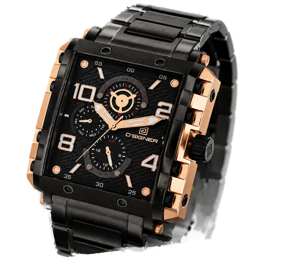 D'Signer Tactix – Rose Gold Multi Sub-Dial